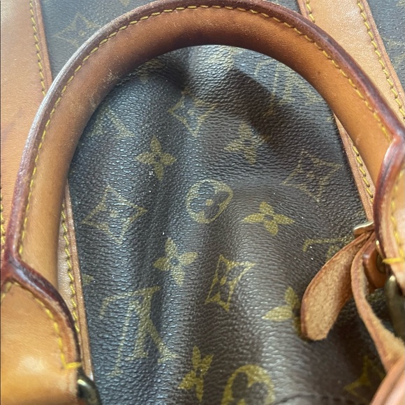 1983 MONOGRAM LOUIS VUITTON CANVAS KEEPALL 60 TRAVEL BAG MADE IN FRANCE w/tag - Picture 5 of 9